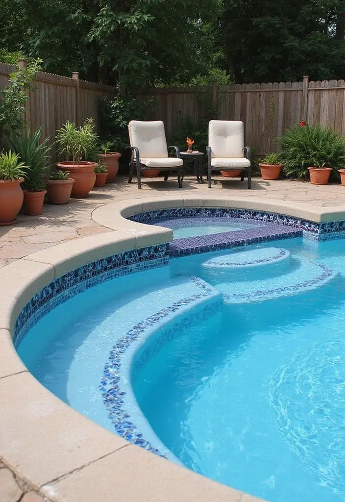 30 Above Ground Pool Ideas That Look Surprisingly Elegant - 4. Mediterranean Vibes