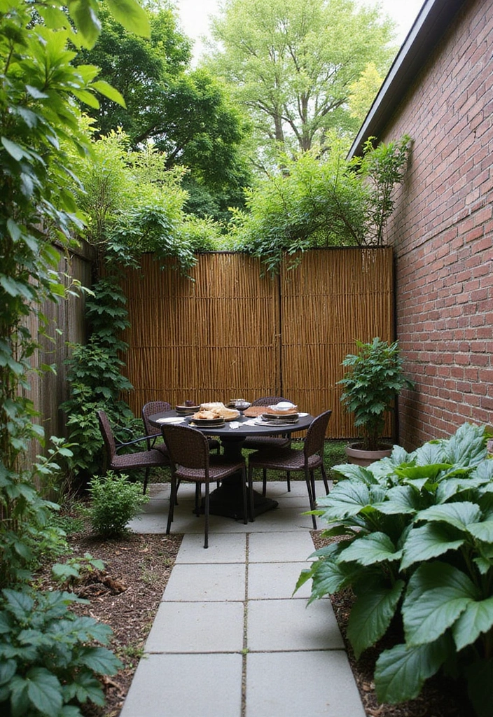 30 Apartment Patio Decorating Ideas for Small Spaces - 12. Privacy Screens