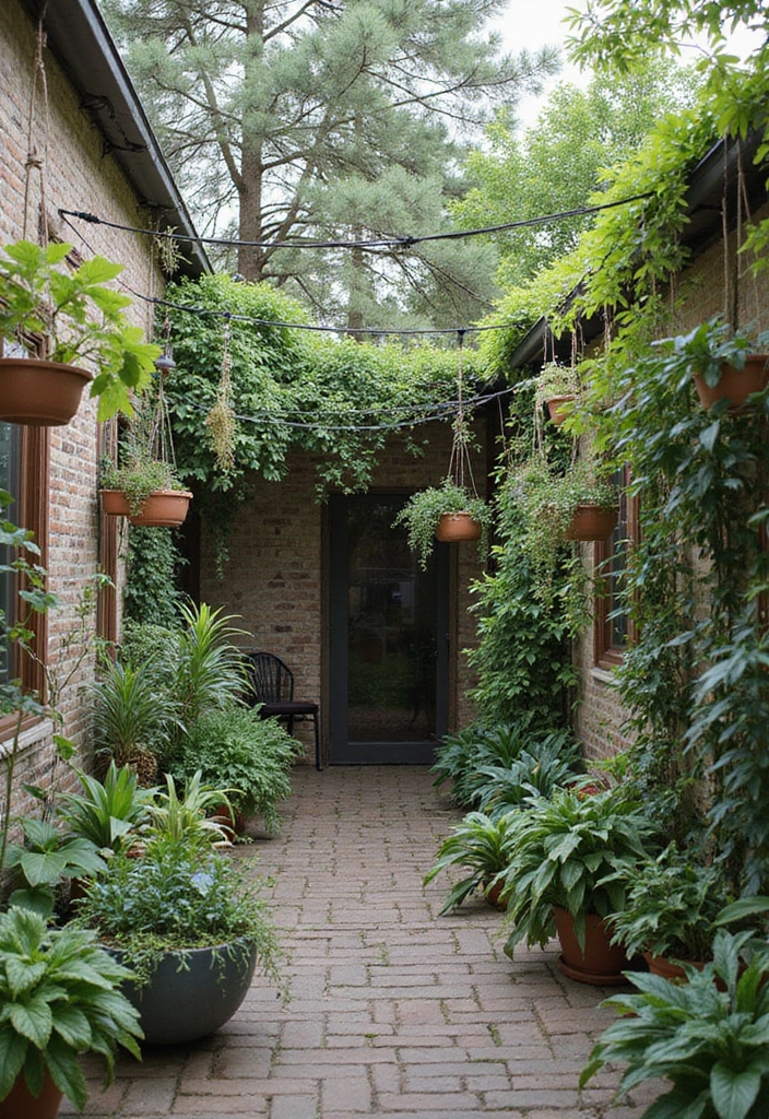 30 Apartment Patio Decorating Ideas for Small Spaces - 21. String Gardens