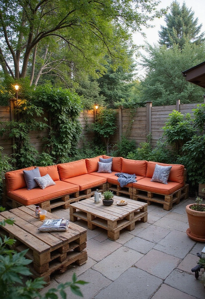 30 Back Patio Ideas on a Budget That Still Look Stunning 1 30 Back Patio Ideas on a Budget That Still Look Stunning - 1. Upcycled Pallet Lounge Area
