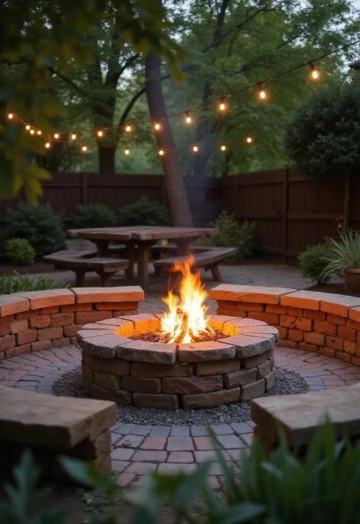 30 Back Patio Ideas on a Budget That Still Look Stunning 2 30 Back Patio Ideas on a Budget That Still Look Stunning - 2. DIY Fire Pit from Recycled Materials