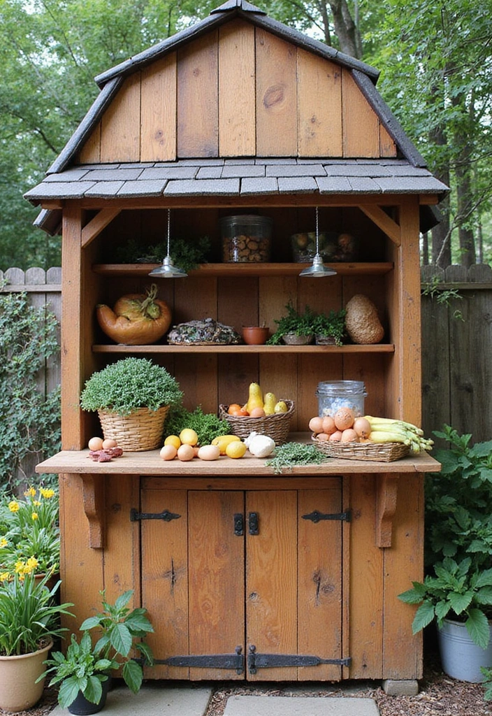30 Backyard Chicken Coop Ideas That Blend Style and Function - 18. Farm Stand Chicken Coop