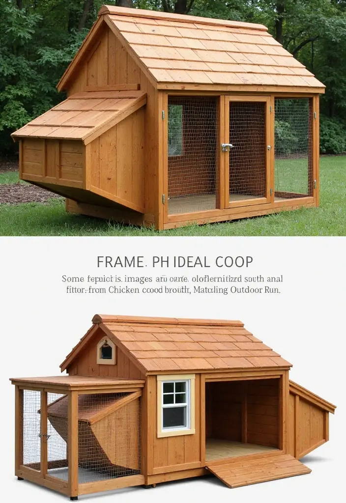30 Backyard Chicken Coop Ideas That Blend Style and Function - 19. A-Frame Chicken Coop