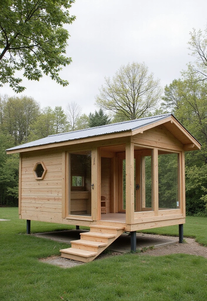 30 Backyard Chicken Coop Ideas That Blend Style and Function - 28. Scandinavian-Inspired Coop