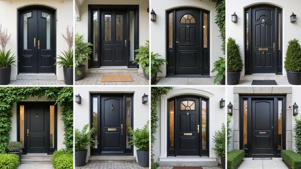 30 Black Front Door Ideas That Look Bold and Modern