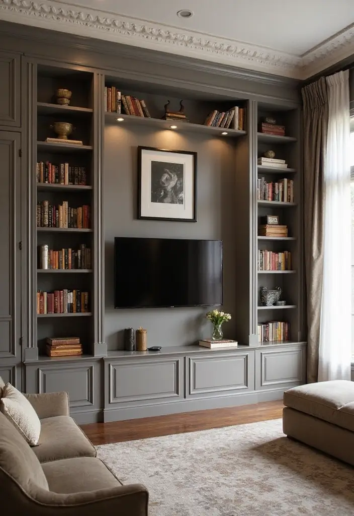 30 Clever TV in Front of Window Ideas That Actually Work 11 30 Clever TV in Front of Window Ideas That Actually Work - 11. Create a TV Nook