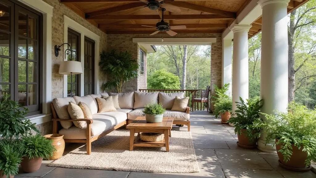 30 Covered Back Porch Ideas for a Comfortable Outdoor Retreat
