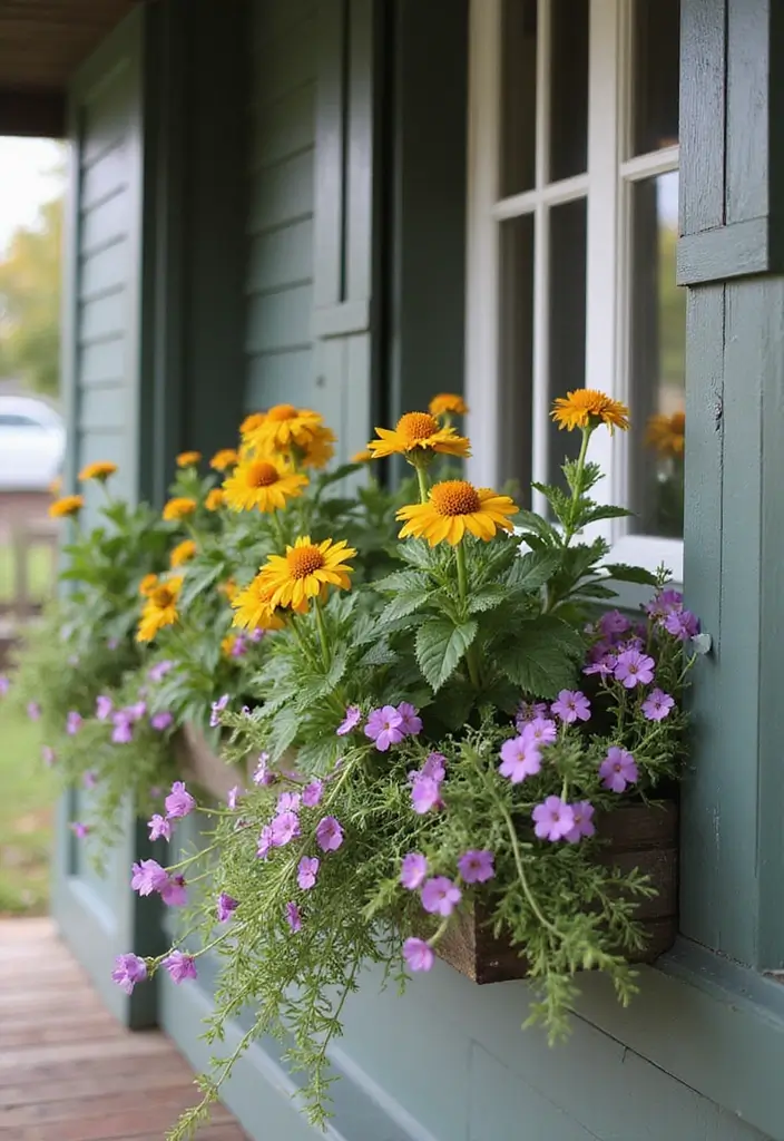 30 Farmhouse Front Porch Ideas Full of Rustic Charm 25 30 Farmhouse Front Porch Ideas Full of Rustic Charm - 25. Rustic Window Boxes