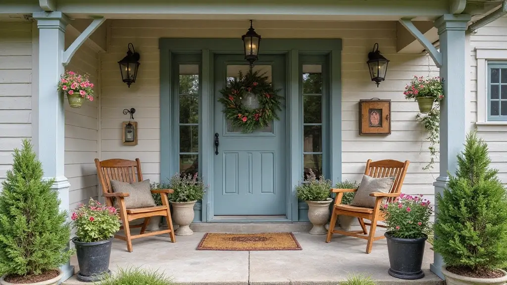 30 Farmhouse Front Porch Ideas Full of Rustic Charm