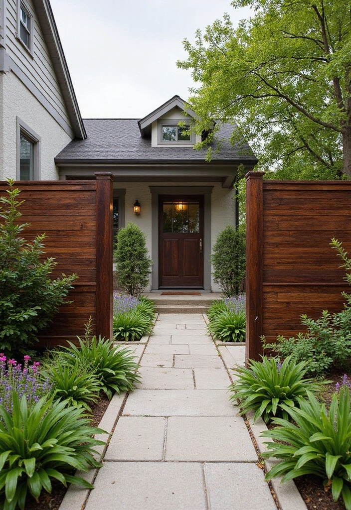 30 Fence Ideas for Front Yards That Boost Curb Appeal 18 30 Fence Ideas for Front Yards That Boost Curb Appeal - 18. Charred Wood Fencing (Shou Sugi Ban)