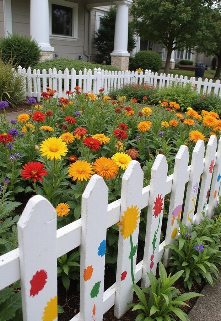 30 Fence Ideas for Front Yards That Boost Curb Appeal 23 30 Fence Ideas for Front Yards That Boost Curb Appeal - 23. Picket Fencing with a Twist