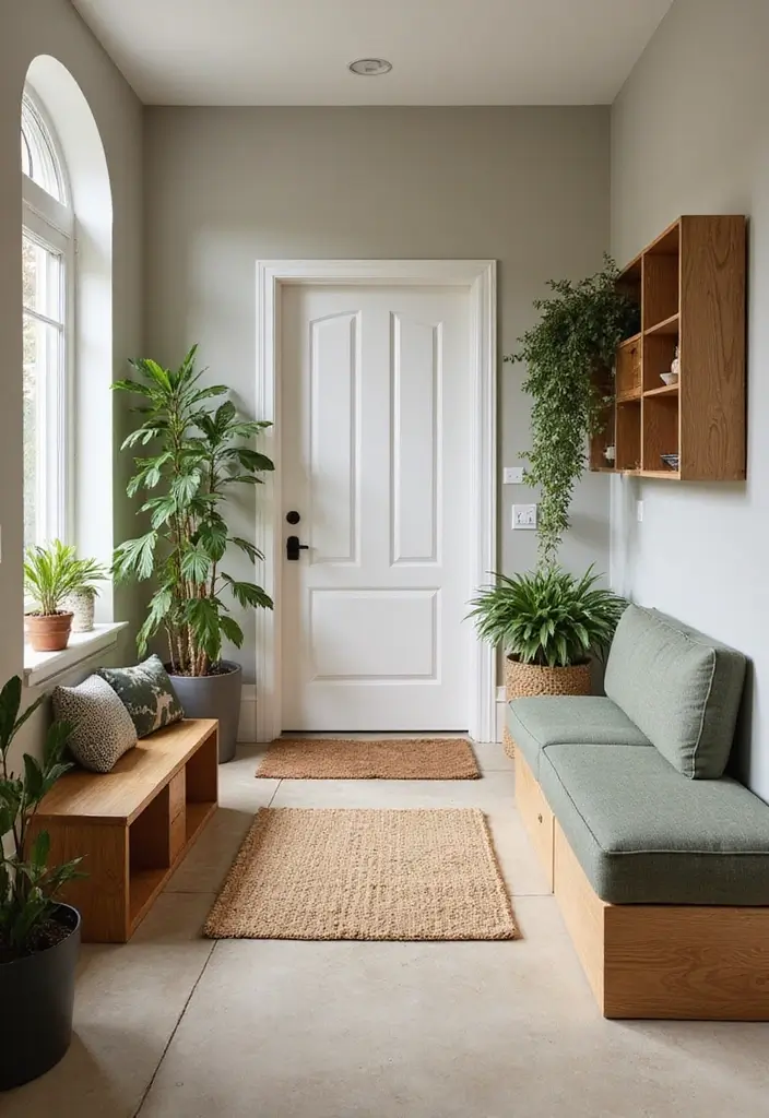 30 Front Door Entryway Ideas That Make a Lasting First Impression - 30. Customizable Modular Furniture