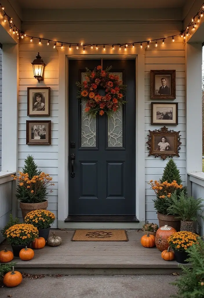 30 Front Porch Halloween Decor Ideas That Spook and Delight 24 30 Front Porch Halloween Decor Ideas That Spook and Delight - 24. Vintage Photo Gallery