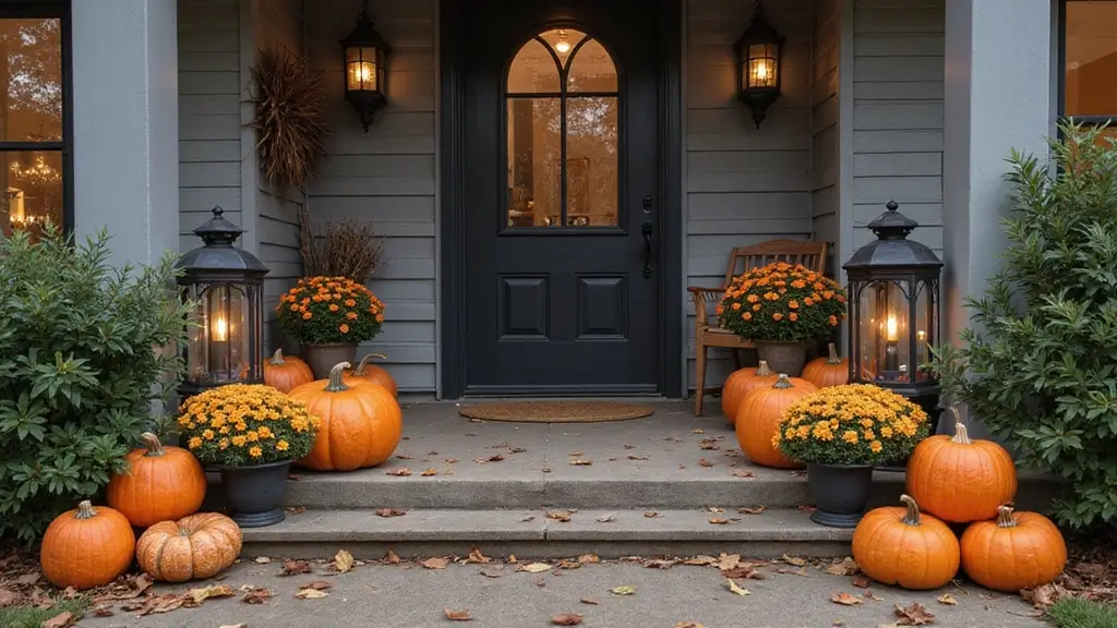 30 Front Porch Halloween Decor Ideas That Spook and Delight
