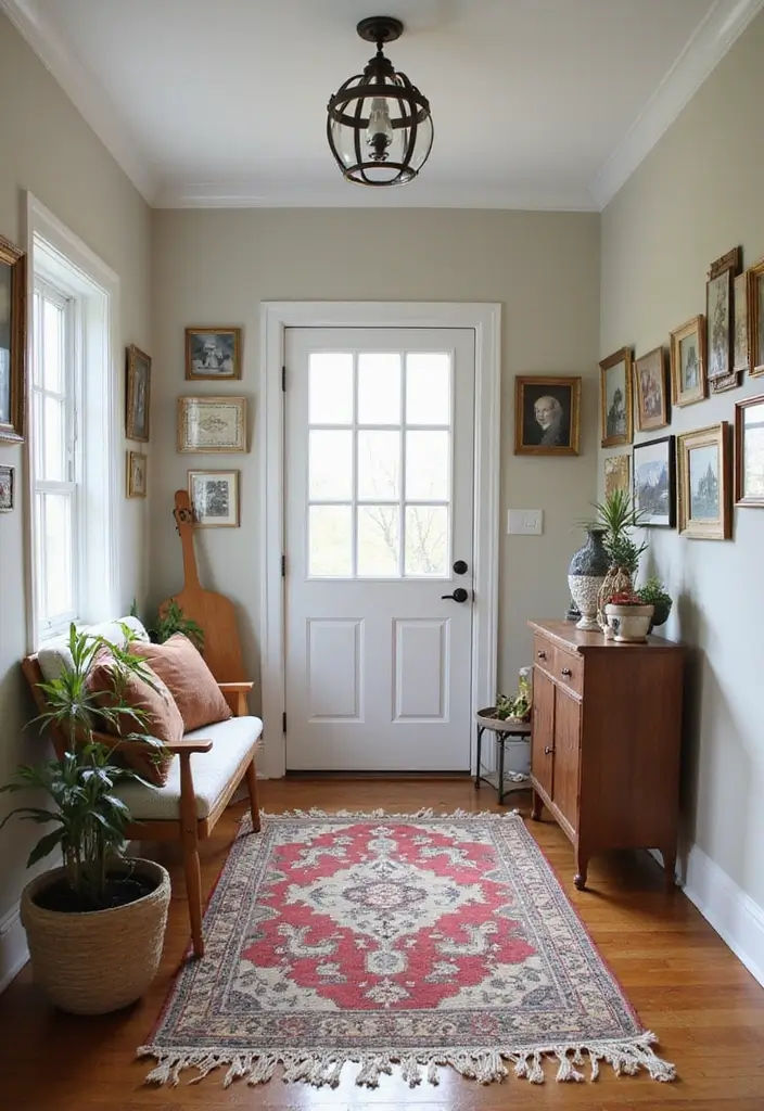 30 Interior Front Door Entryway Ideas That Feel Inviting 28 30 Interior Front Door Entryway Ideas That Feel Inviting - 28. Incorporating Personal Touches