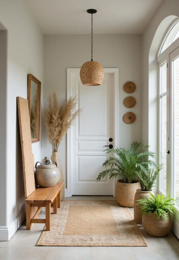 30 Interior Front Door Entryway Ideas That Feel Inviting 8 30 Interior Front Door Entryway Ideas That Feel Inviting - 8. Use of Biodegradable Materials