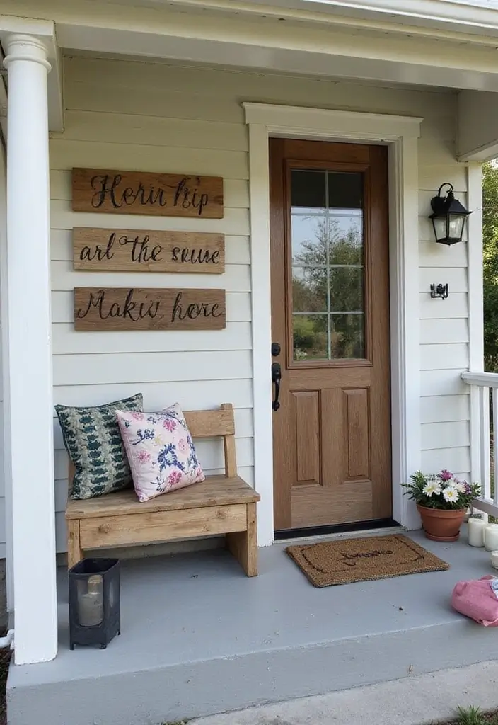 30 Mobile Home Front Porch Ideas That Boost Curb Appeal 11 30 Mobile Home Front Porch Ideas That Boost Curb Appeal - 11. DIY Projects
