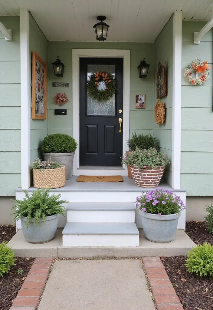 30 Mobile Home Front Porch Ideas That Boost Curb Appeal 6 30 Mobile Home Front Porch Ideas That Boost Curb Appeal - 6. Personal Touches