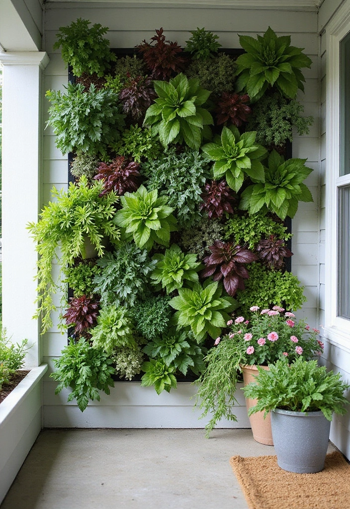 30 Modern Front Porch Ideas That Boost Curb Appeal 2 30 Modern Front Porch Ideas That Boost Curb Appeal - 2. Vertical Gardens