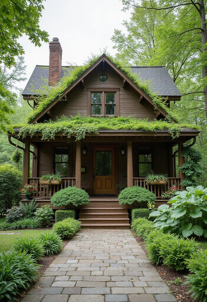 30 Modern Front Porch Ideas That Boost Curb Appeal 20 30 Modern Front Porch Ideas That Boost Curb Appeal - 20. Green Roofs