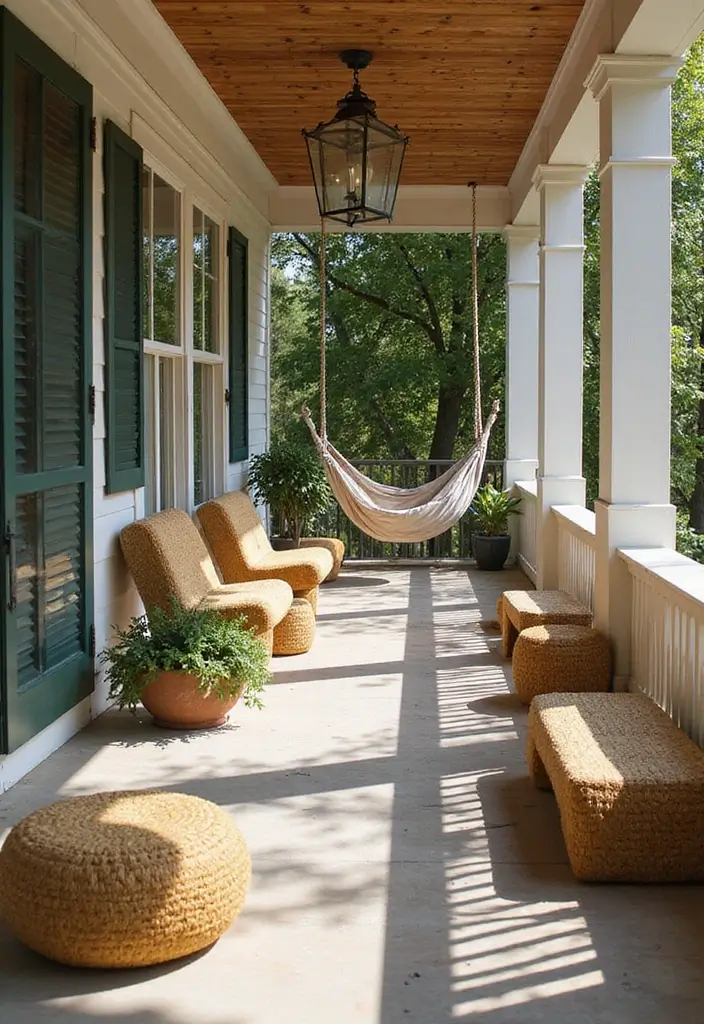 30 Modern Front Porch Ideas That Boost Curb Appeal 26 30 Modern Front Porch Ideas That Boost Curb Appeal - 26. Creative Seating Arrangements