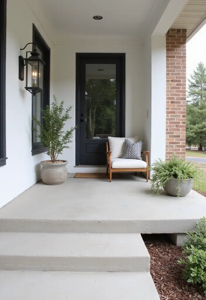 30 Modern Front Porch Ideas That Boost Curb Appeal 7 30 Modern Front Porch Ideas That Boost Curb Appeal - 7. Minimalist Design