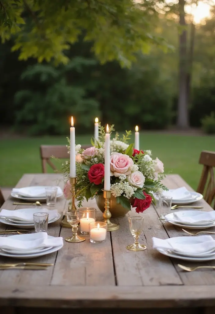 30 Outdoor Patio Decorating Ideas That Feel Like a Retreat - 5. Elegant Table Setting