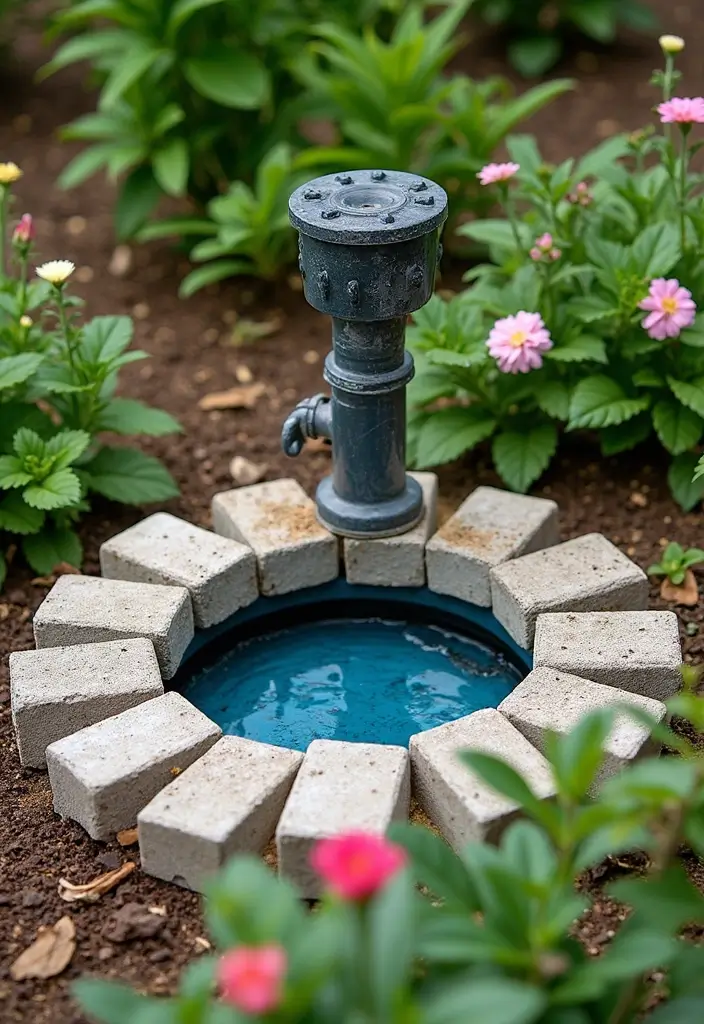 30 Pool Pump Cover Ideas That Are Practical and Stylish - 13. Eco-Friendly Cinder Block Cover