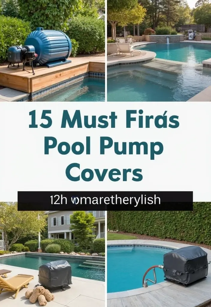 30 Pool Pump Cover Ideas That Are Practical and Stylish - Conclusion
