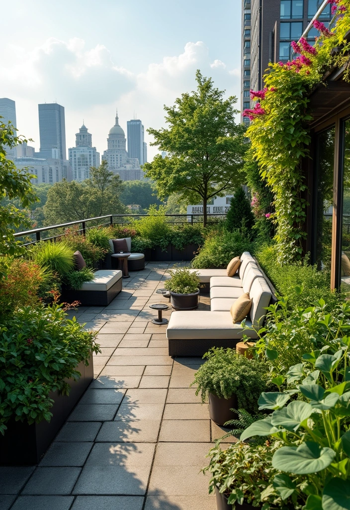 30 Pool and Patio Ideas That Create the Perfect Backyard Escape - 17. Green Roof Patios