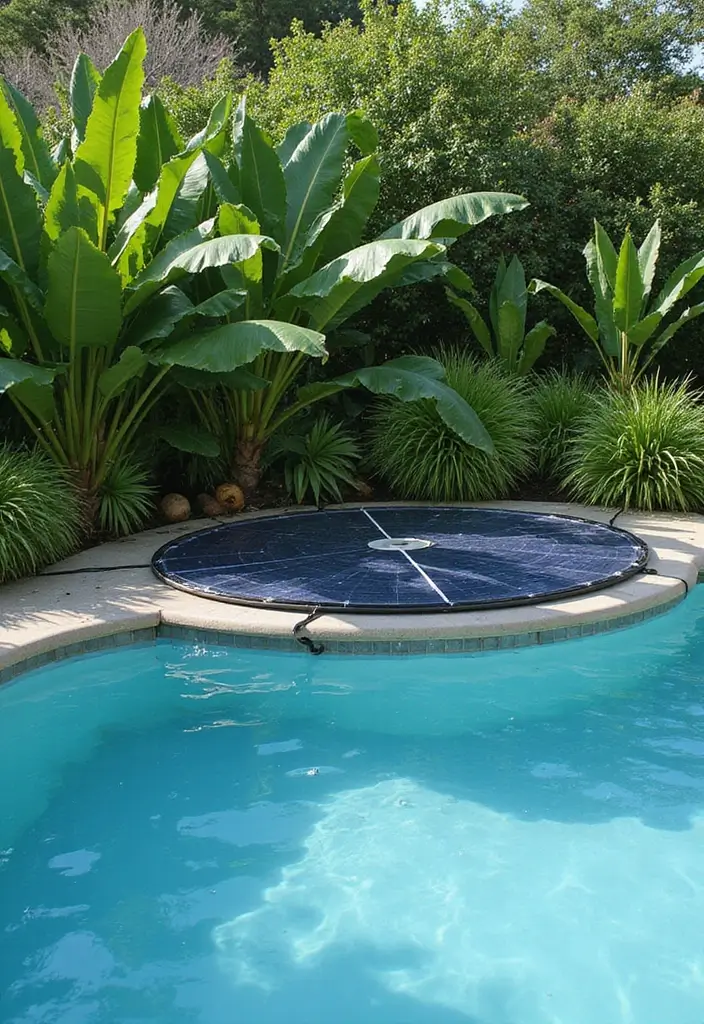 30 Pool and Patio Ideas That Create the Perfect Backyard Escape - 2. Eco-Friendly Pool Covers