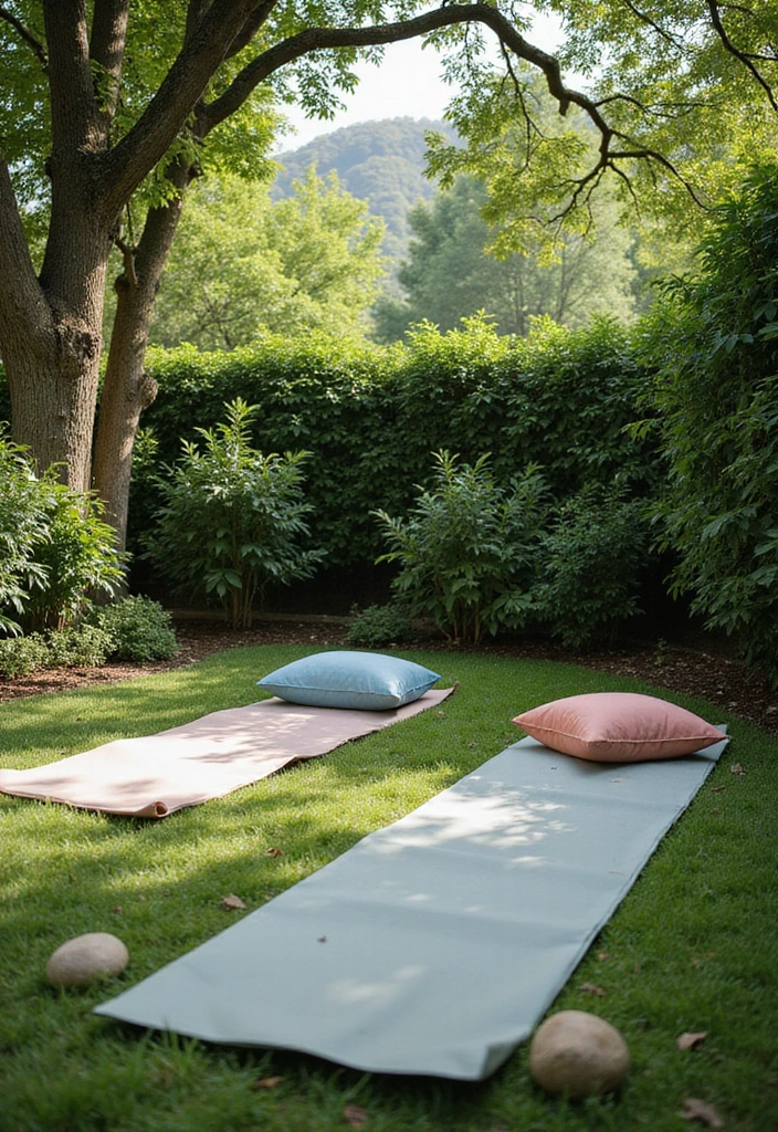 30 Pool and Patio Ideas That Create the Perfect Backyard Escape - 21. Outdoor Yoga Spaces