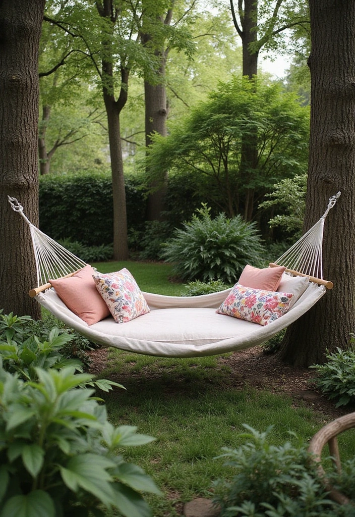 30 Pool and Patio Ideas That Create the Perfect Backyard Escape - 22. Hammock Retreats