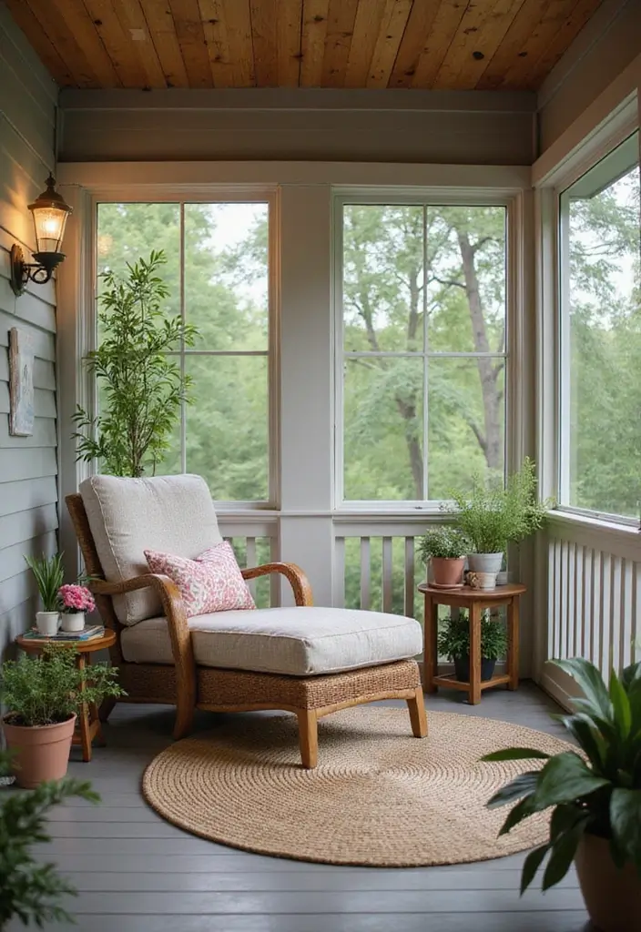 30 Screened-In Porch Ideas for Cozy and Stylish Outdoor Living 23 30 Screened-In Porch Ideas for Cozy and Stylish Outdoor Living - 23. Ultimate Relaxation Station