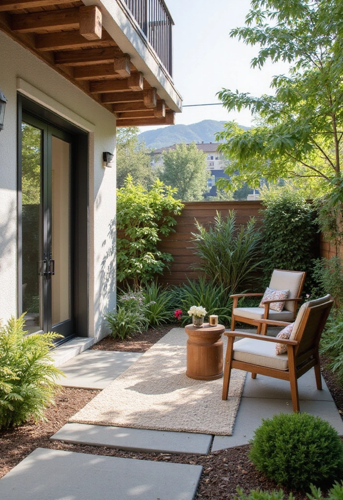30 Small Patio Decorating Ideas That Make a Big Impact - 12. Indoor-Outdoor Flow