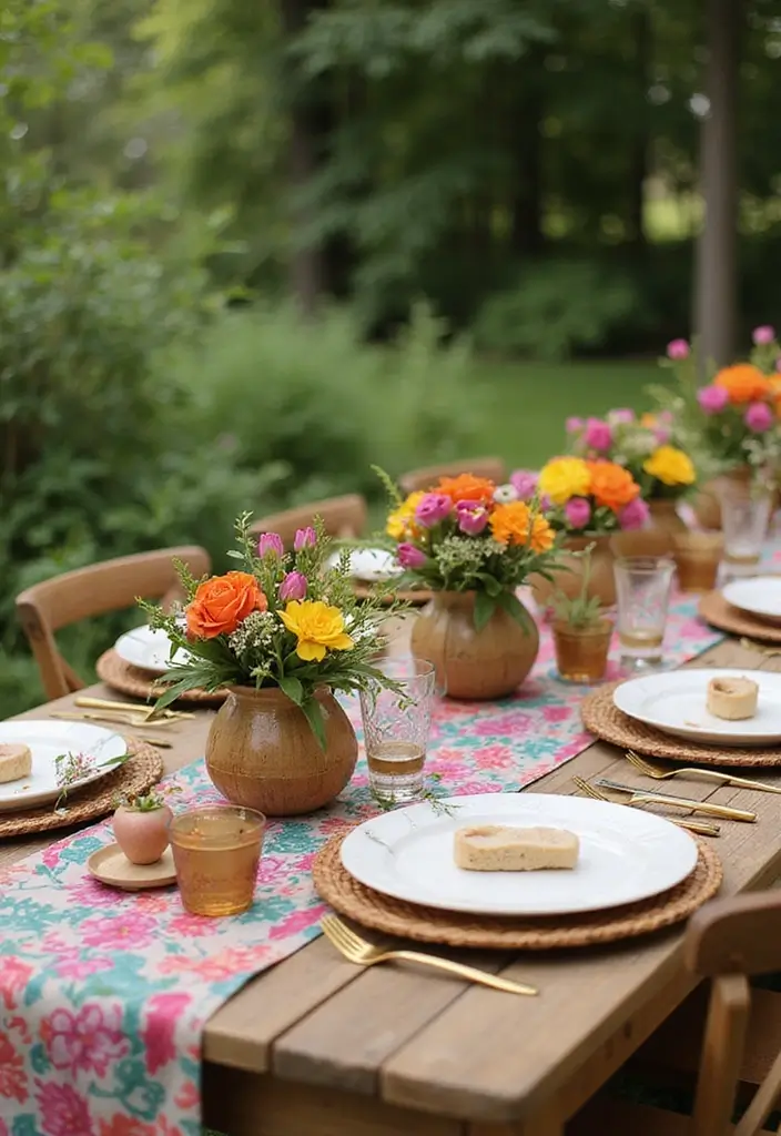 30 Spring Front Porch Decor Ideas That Welcome the Season 13 30 Spring Front Porch Decor Ideas That Welcome the Season - 13. Biodegradable Tableware for Outdoor Gatherings