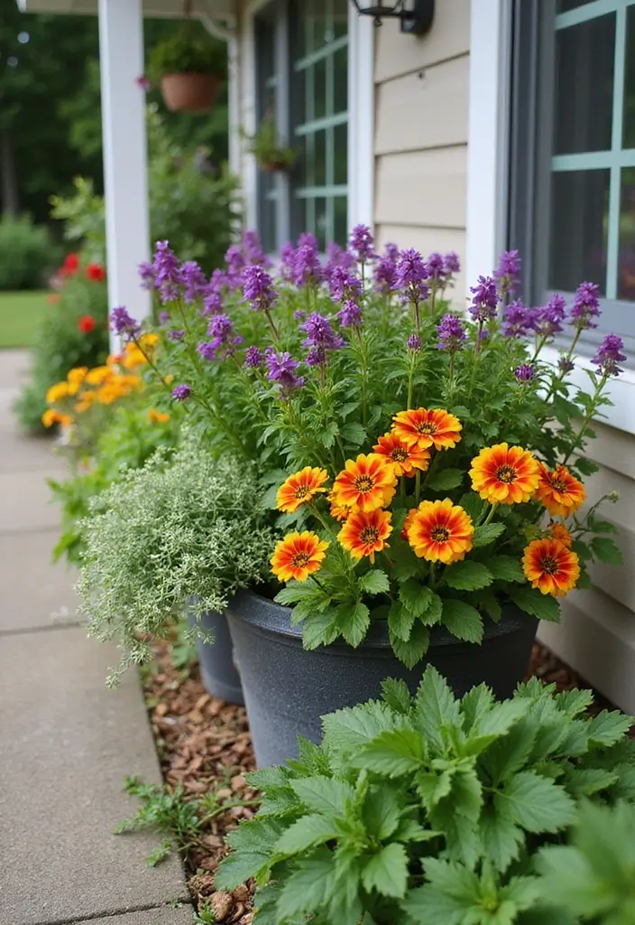 30 Spring Front Porch Decor Ideas That Welcome the Season 19 30 Spring Front Porch Decor Ideas That Welcome the Season - 19. Edible Flower Bed