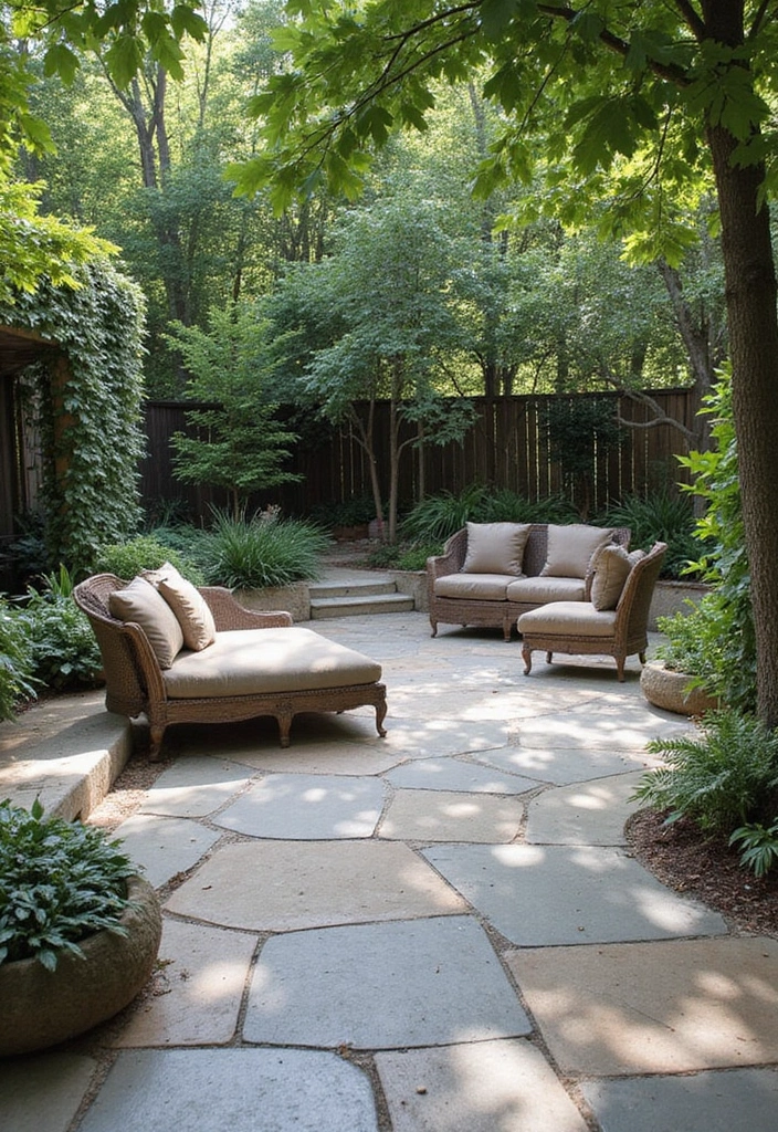30 Stamped Concrete Patio Ideas That Look High-End 17 30 Stamped Concrete Patio Ideas That Look High-End - 17. Luxury Lounge Spaces