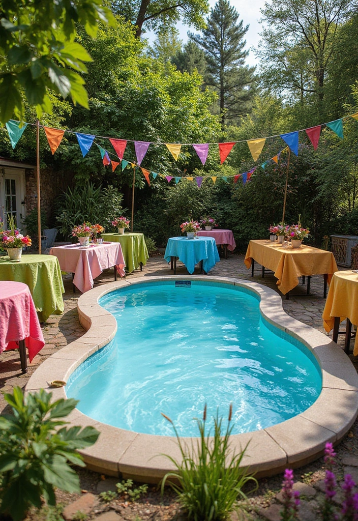 30 Stock Tank Pool Ideas That Are Creative and Fun 12 30 Stock Tank Pool Ideas That Are Creative and Fun - 12. Garden Party Getaway