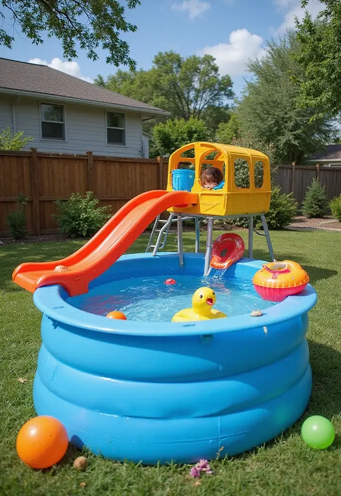 30 Stock Tank Pool Ideas That Are Creative and Fun 27 30 Stock Tank Pool Ideas That Are Creative and Fun - 27. Stock Tank Pool Slide