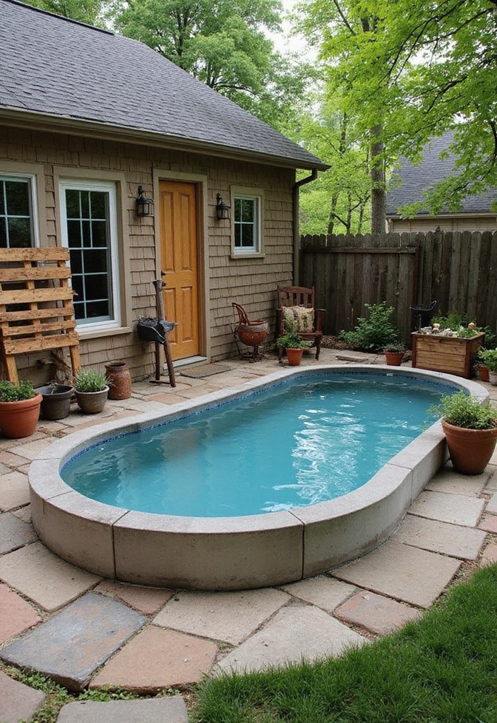30 Stock Tank Pool Ideas That Are Creative and Fun 9 30 Stock Tank Pool Ideas That Are Creative and Fun - 9. Farmhouse Fun with Decor