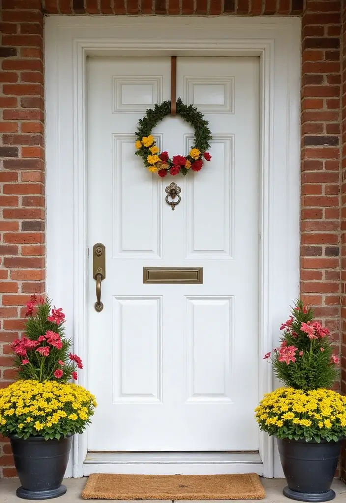 30 Stunning House Front Door Design Ideas to Copy 11 30 Stunning House Front Door Design Ideas to Copy - 11. Classic White Door