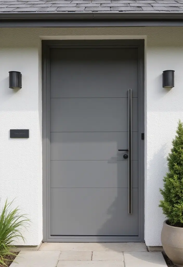 30 Stunning House Front Door Design Ideas to Copy 20 30 Stunning House Front Door Design Ideas to Copy - 20. Modern Minimalist Doors