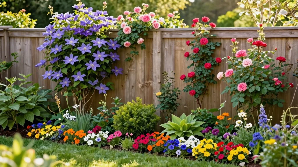 10 Fence Planting Ideas to Soften Garden Borders