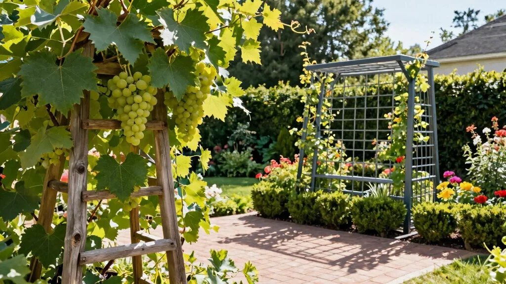 10 Grape Trellis Ideas for Backyard Vine Growing