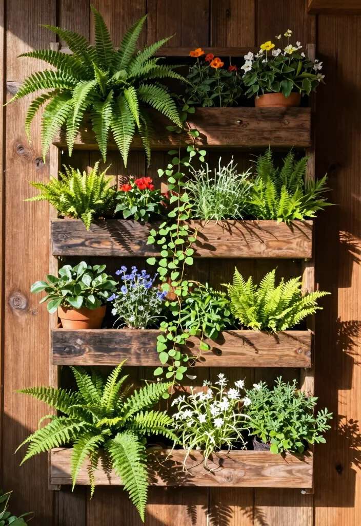 10 Outdoor Small Patio Ideas for Compact and Stylish Living - 1. Vertical Gardens: Grow Up, Not Out 1