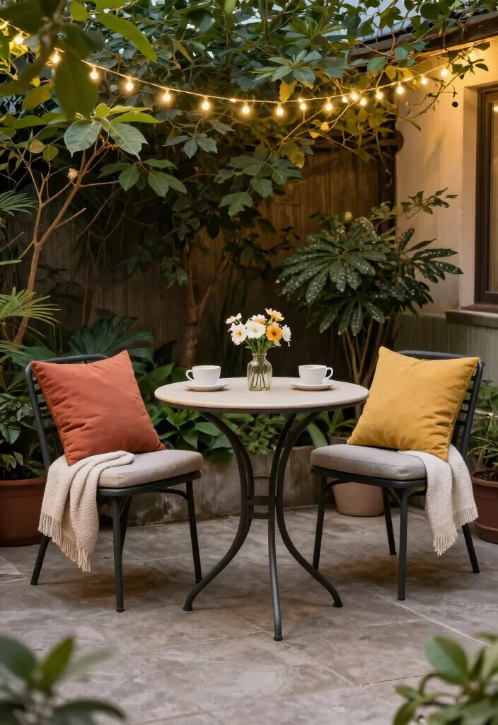 10 Outdoor Small Patio Ideas for Compact and Stylish Living - 2. Cozy Nooks with Outdoor Furniture 1