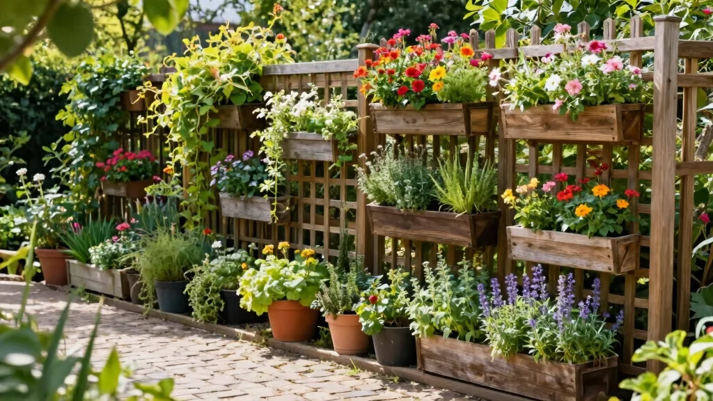 10 Planter Fence Ideas for Vertical Garden Privacy