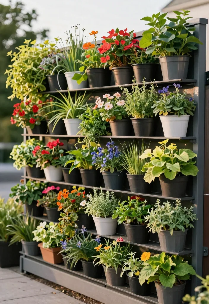 10 Raised Garden Fence Ideas to Protect Plants and Add Style - 6. Vertical Garden Fencing 1