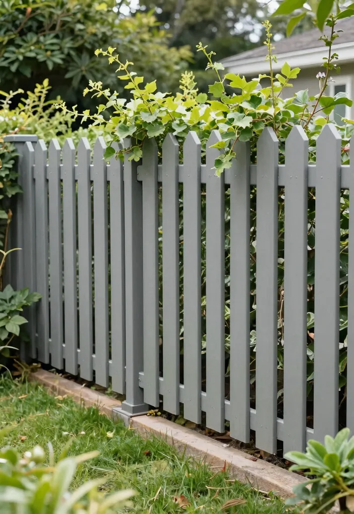 10 Raised Garden Fence Ideas to Protect Plants and Add Style - 9. Privacy Fencing for Safe Spaces 1